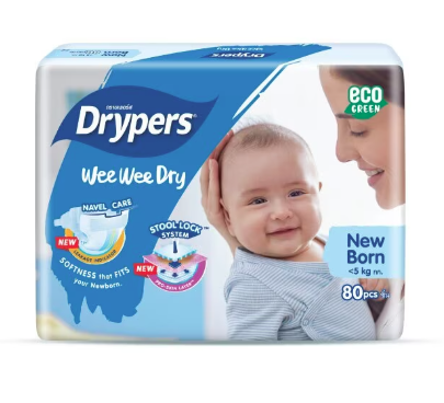 DRYPERS NB MEGA (4*80'S) NEW PACKING