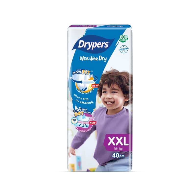 DRYPERS XXL MEGA (4*40'S) NEW PACKING
