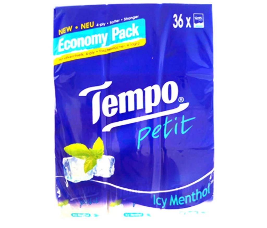 TEMPO Icy Menthol 8'sx10  (x30)