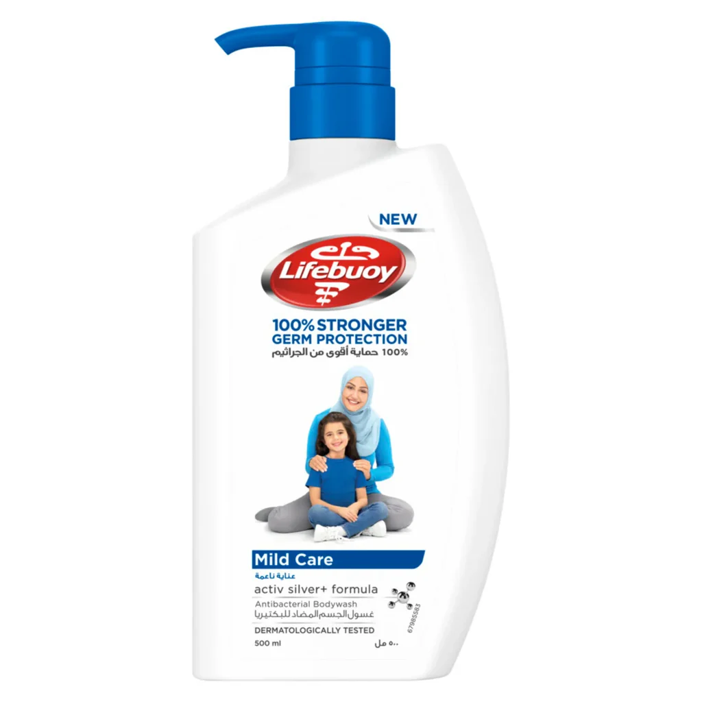 LIFEBUOY B/WASH MILD CARE dark blue 500ML 