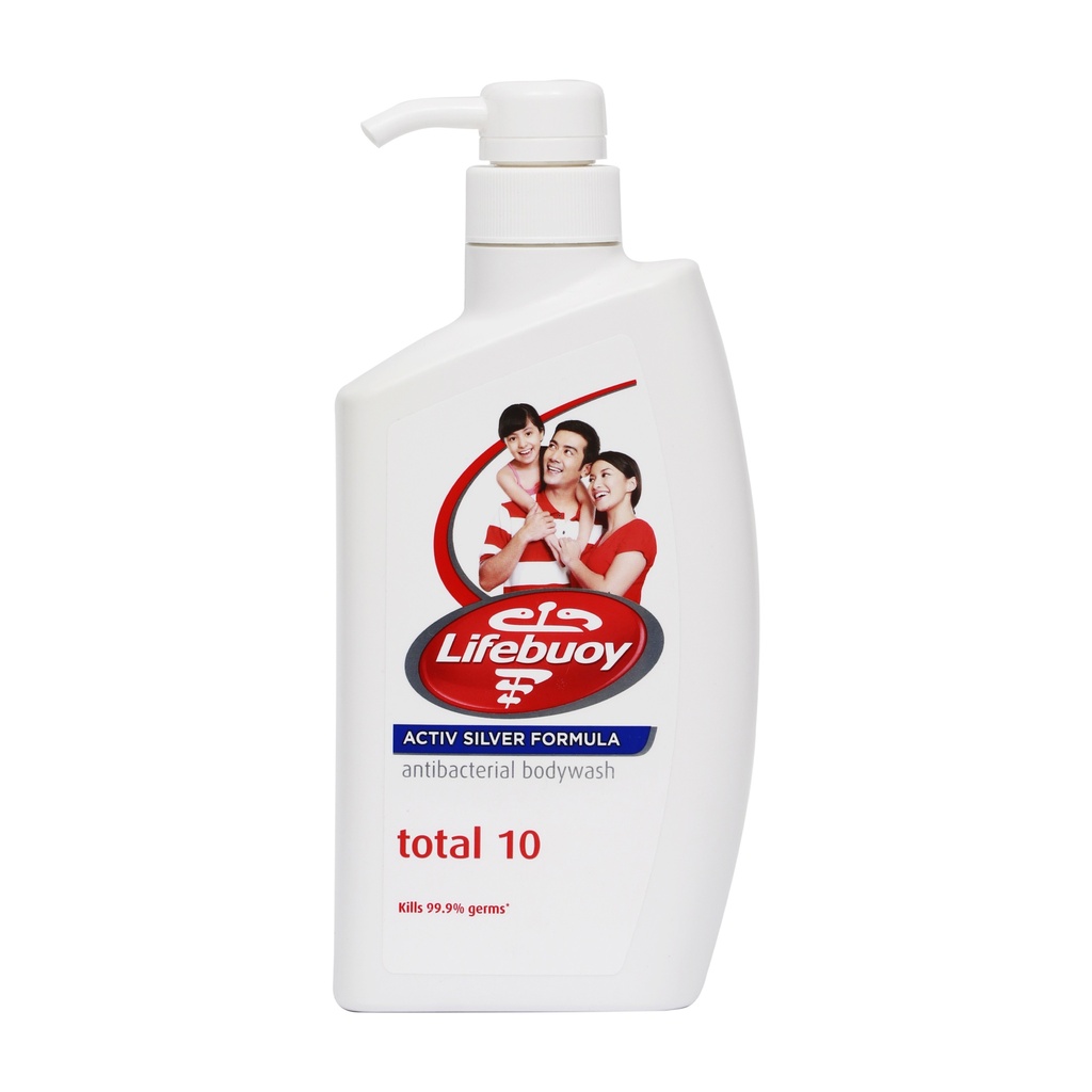 LIFEBUOY B/WASH TOTAL 10 red 500ML 