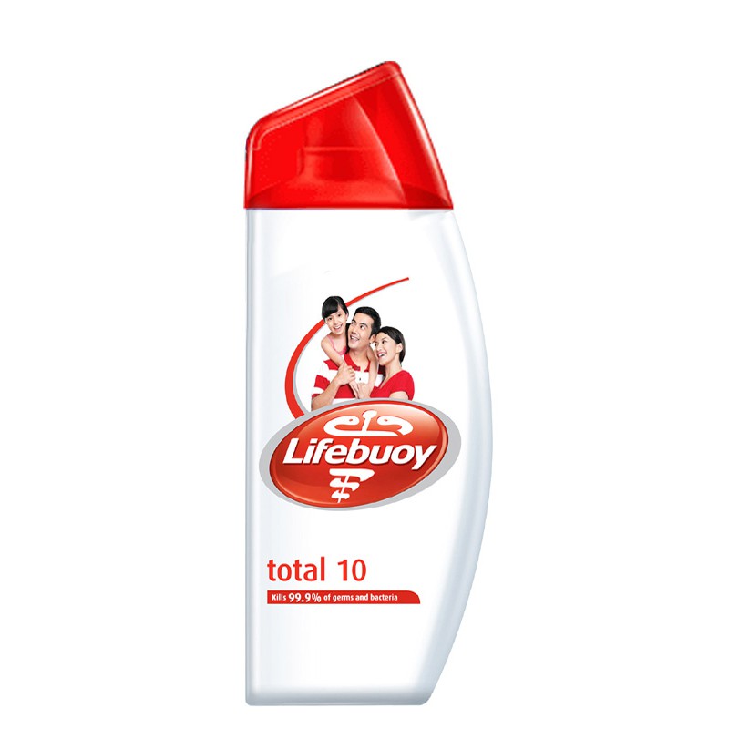 LIFEBUOY B/WASH TOTAL10 red 300ML 