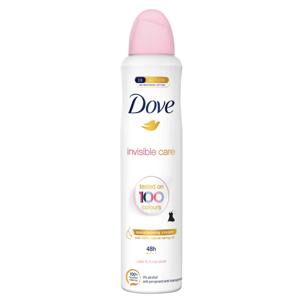 DOVE B/SPRAY INVISIBLE CARE FLORAL TOUCH 250ML 
