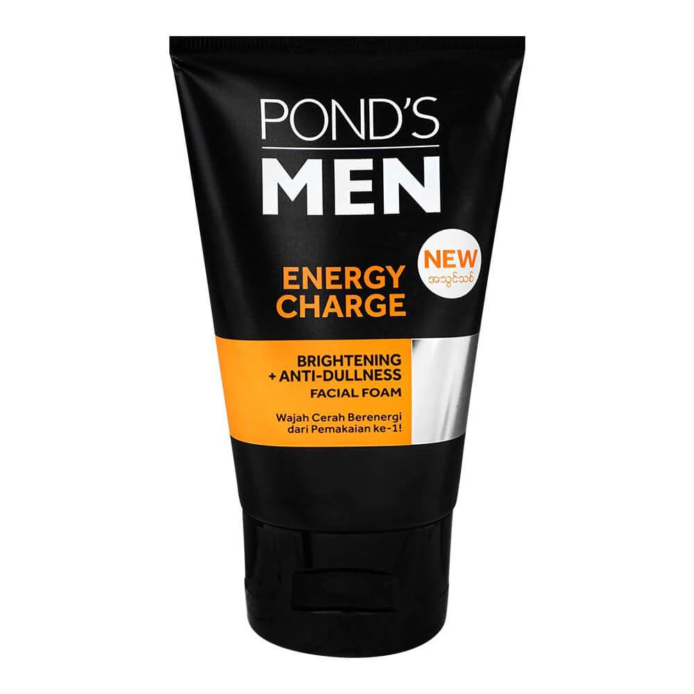 PONDS MEN FACIAL FOAM ENERGY CHARGE 100GM 