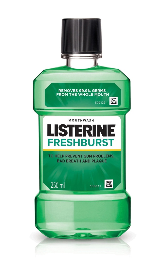 LISTERINE MOUTH WASH FRESH BURST 250ML 