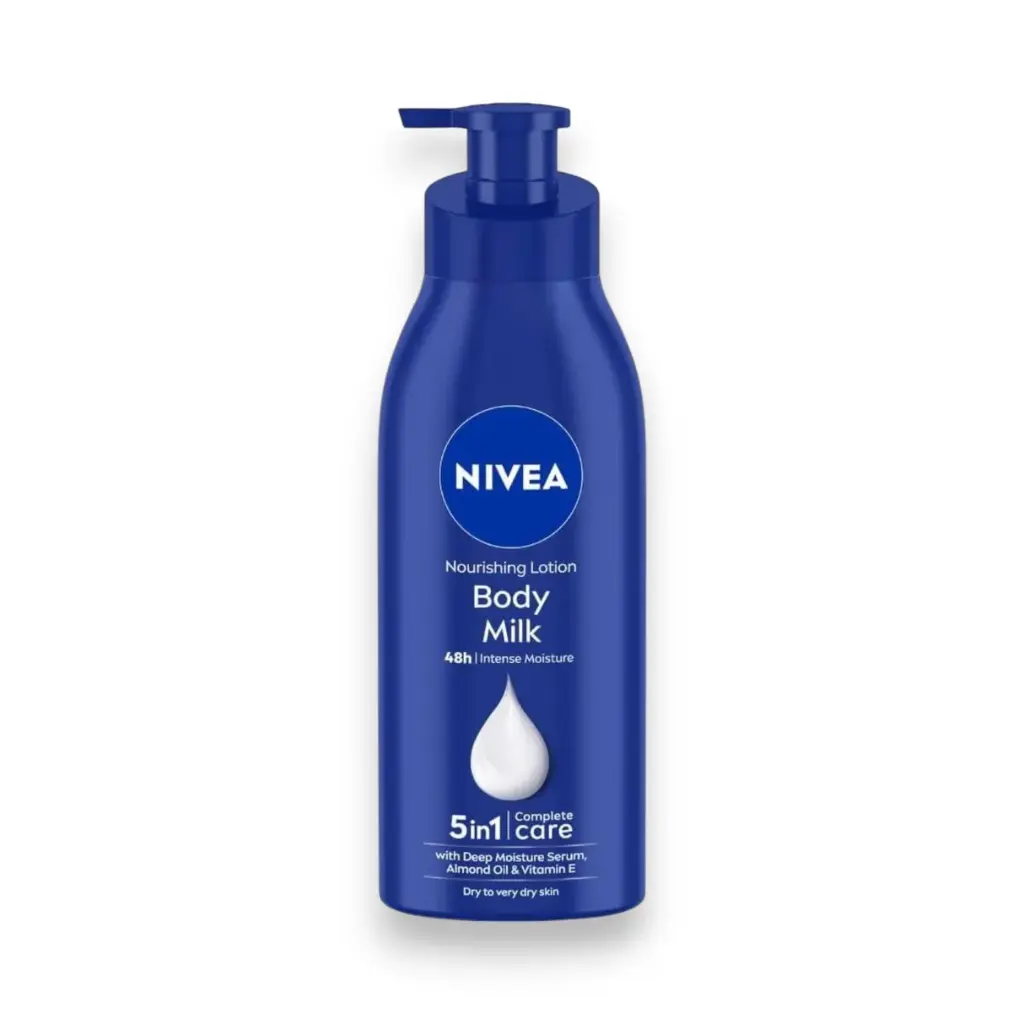 NIVEA B/LOTION NOURISHING BODY MILK BLUE pump btl 400ML 