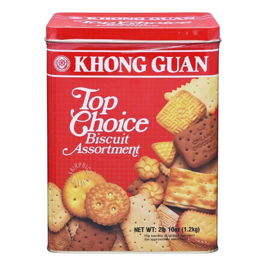Khong Guan Top Choice Assorted Biscuits 1.2Kg