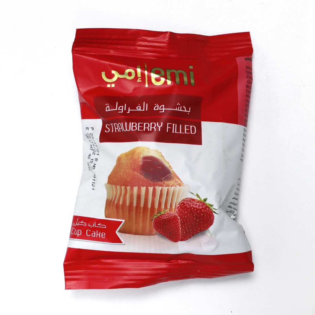 EMI CUPCAKE STRAWBERRY FILLED 40 g 