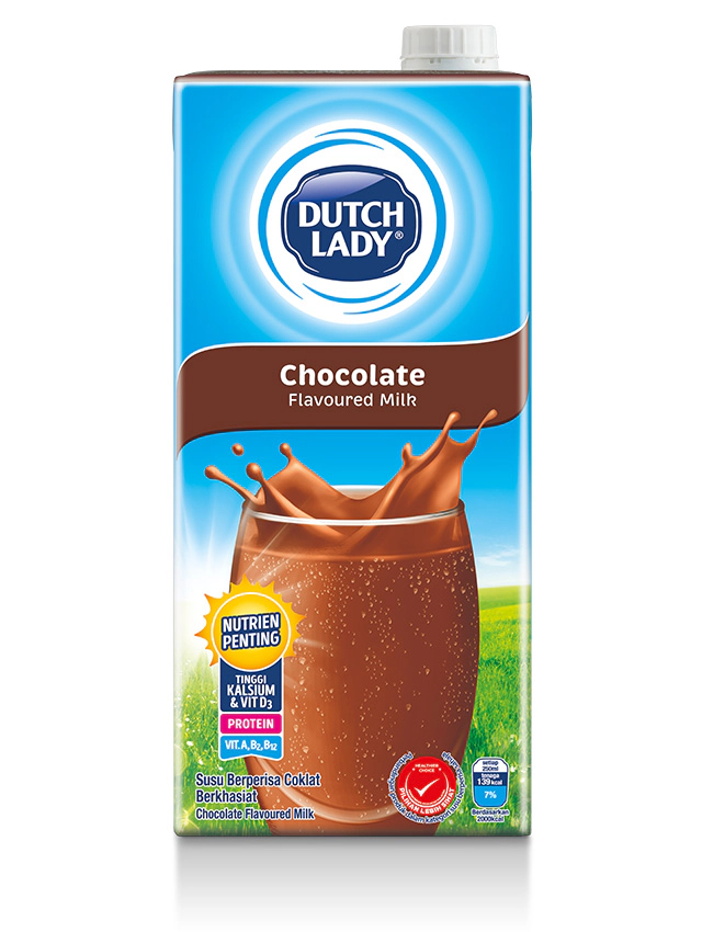 DUTCH LADY UHT MILK 1 ltr CHOCOLATE