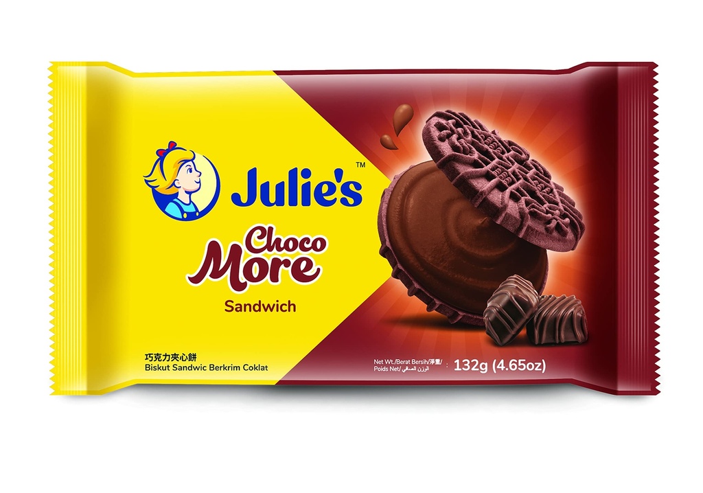 JULIES CHOCO MORE S/W 132g