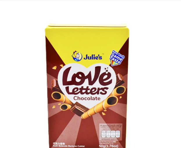 JULIES LOVE LETTERS CHOCALATE 50g
