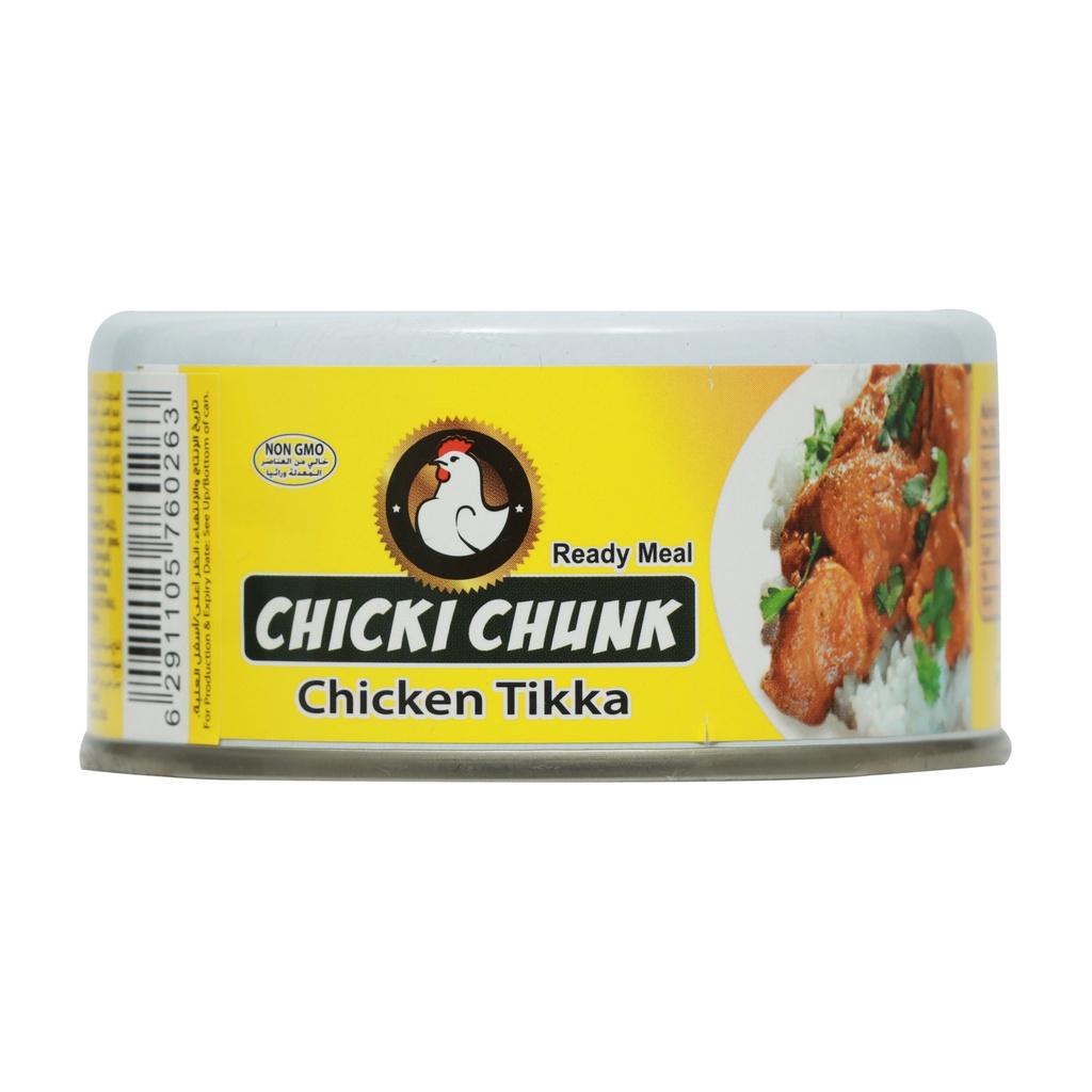 CHICKI CHUNK CHICKEN IN TIKKA 160 g