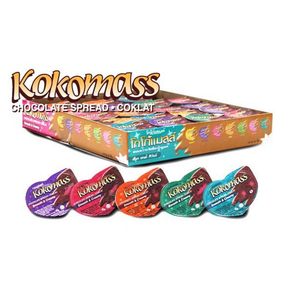 KOKOMASS BLK&WHT CHOCO 8 GR