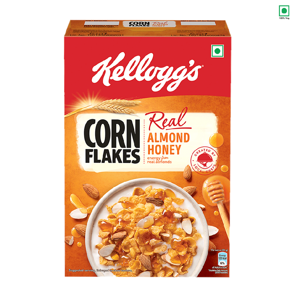 Kelloggs Corn Flakes Almond & Honey 300g