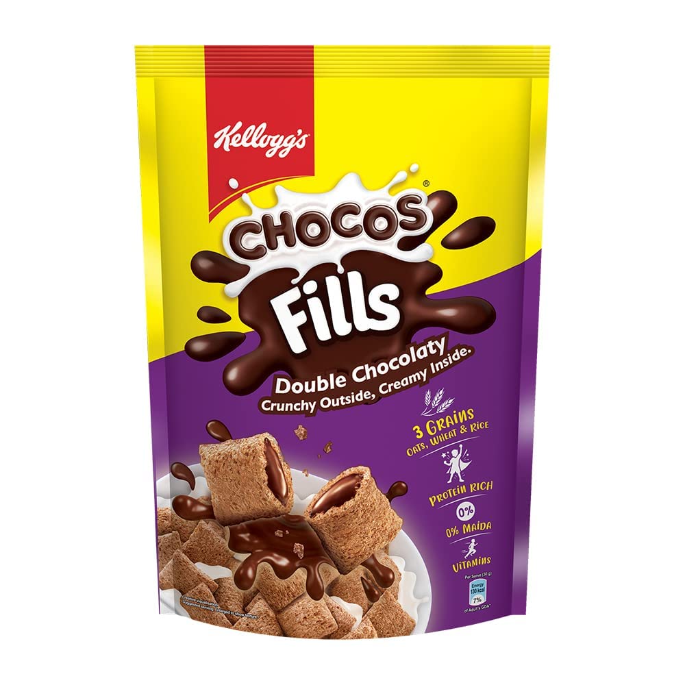 Kelloggs Chocos Fills Double Chocolaty 160g