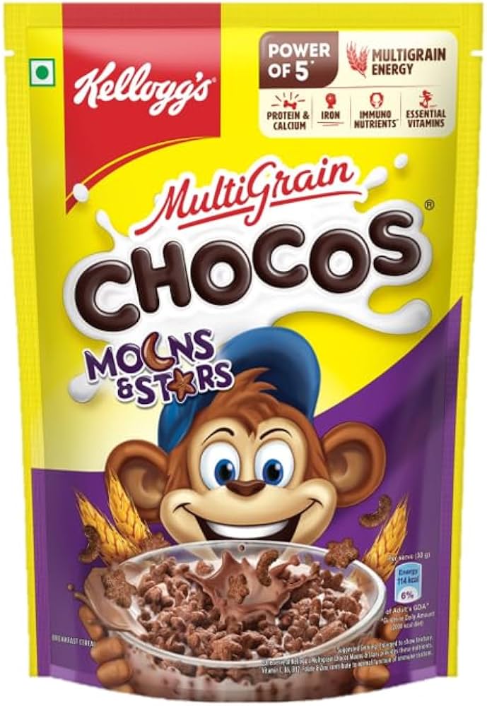 Kelloggs Chocos Moons & Stars 375g