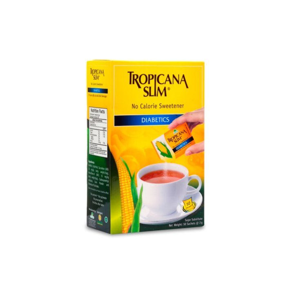 Tropicana Slim Sweetener Diabetics 50 sac
