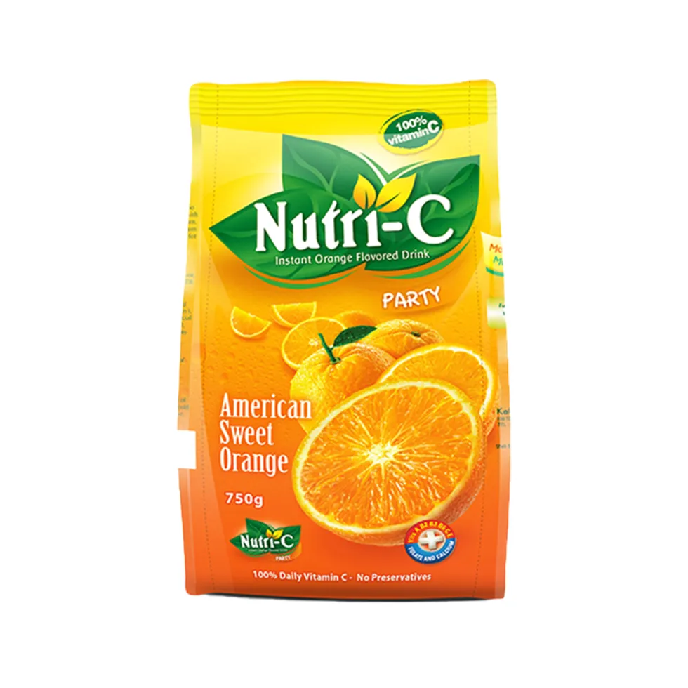 Nutri-C Juice Gusset Packet Orange 750 gm