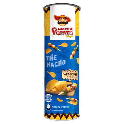 MISTER POTATO CRISPS 160G BBQ