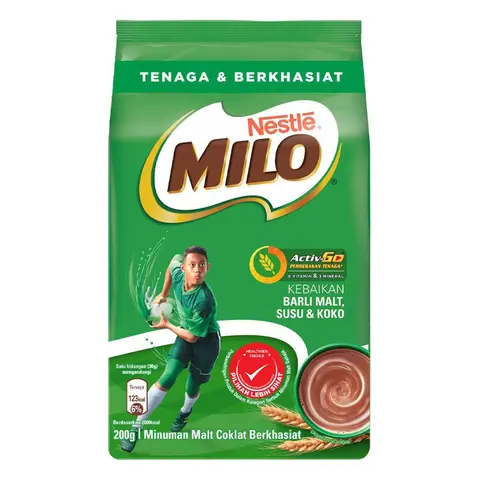 Milo Activ-Go Powder 200g refil
