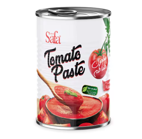 Safa Tomato Paste 400g Tin