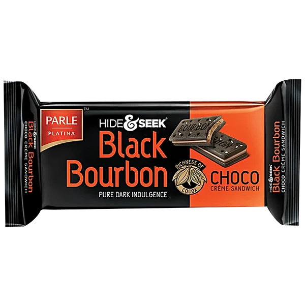 Parle Black Bourbon Choc 100g