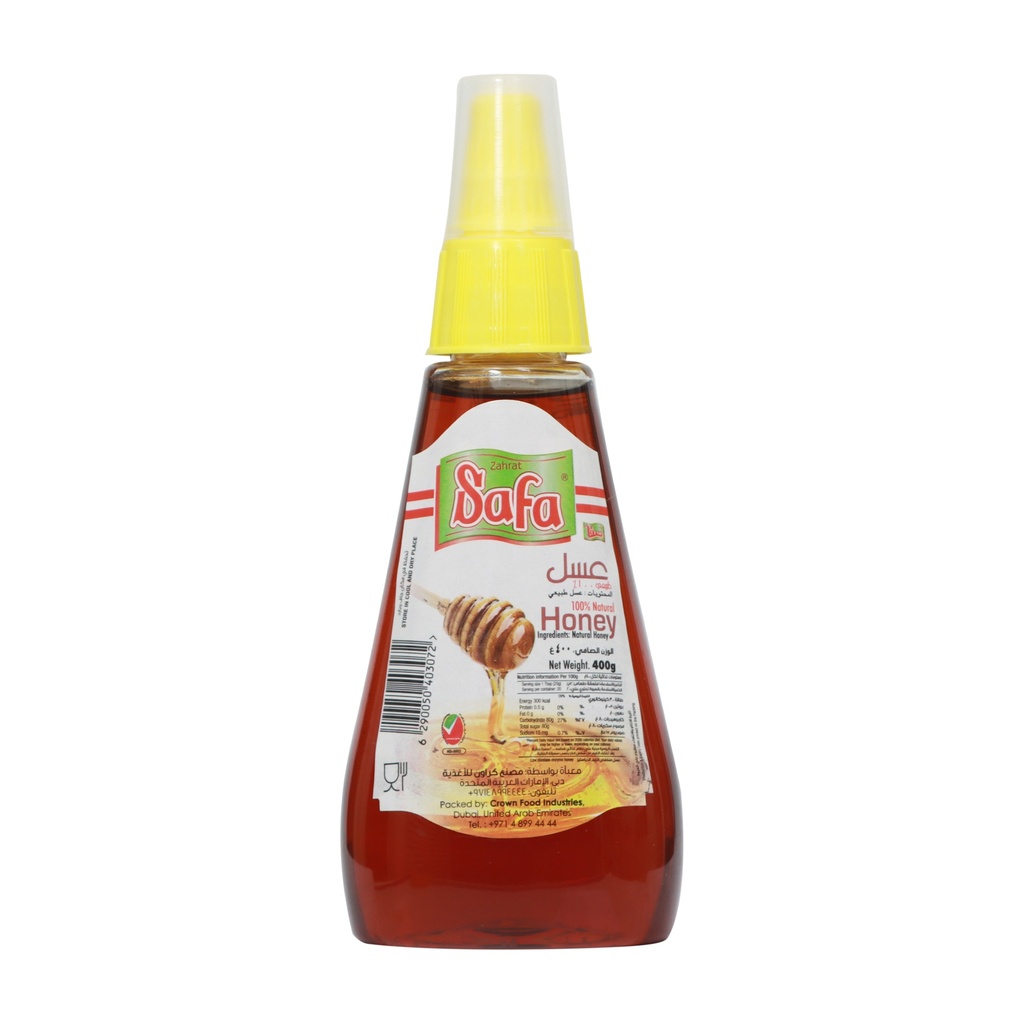 Safa Honey Squeeze 400g Bot