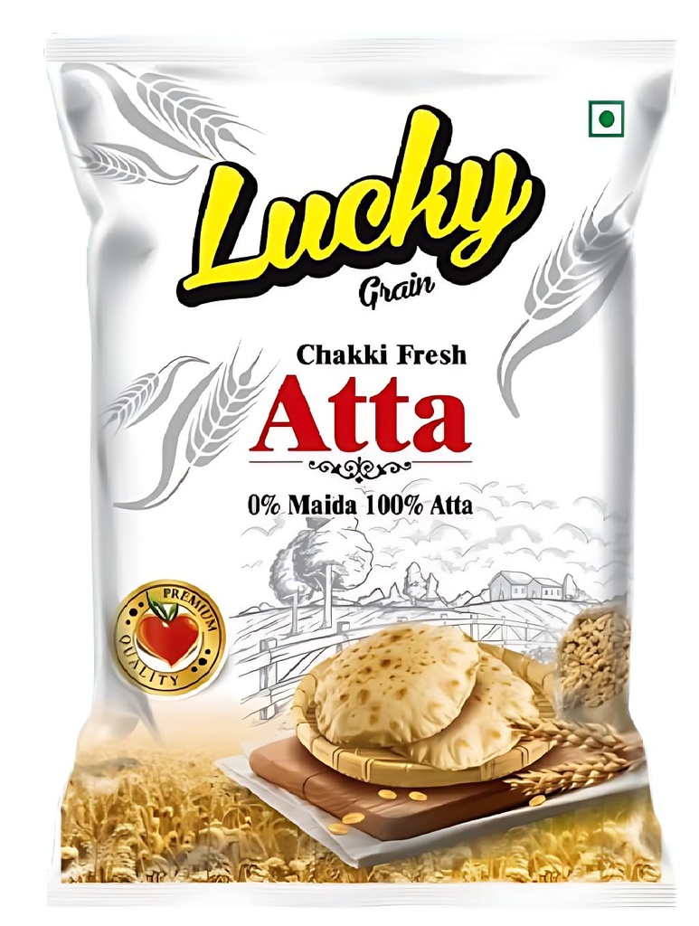 LUCKY Chakki Atta Flour 1 Kg