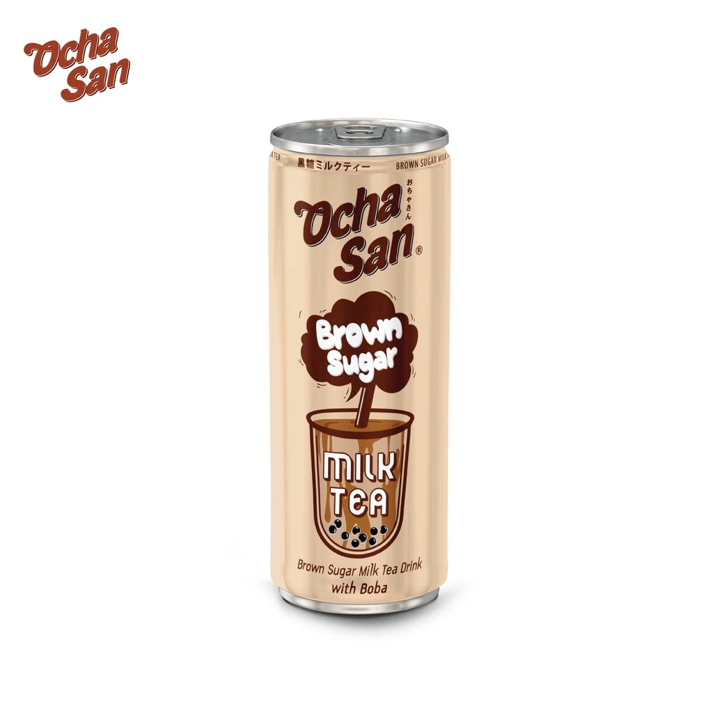 Ochasan Milk Tea 230ml (Br Sug Boba)
