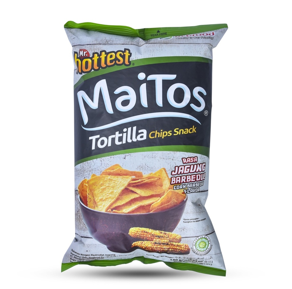 Mr. Hottest Maitos Tortilla BBQ 140g 