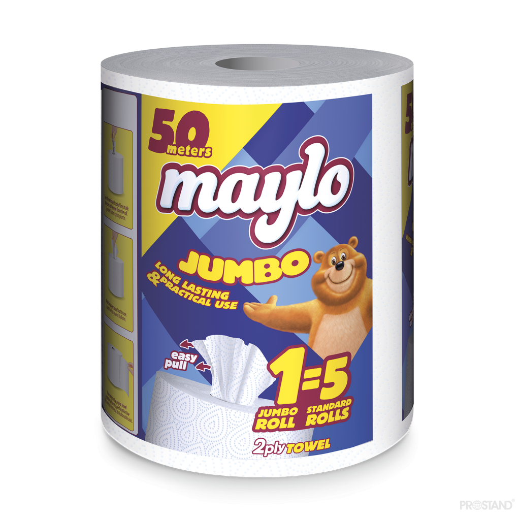 Maylo Jumbo 50m Paper Towel