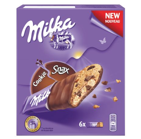 Milka Cookie Snax 165g