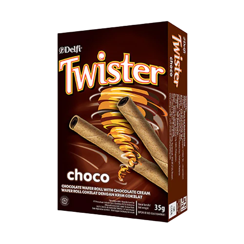 Delfi Twister Chocolate 35g