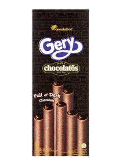 Gery Chocolatos Dark Chocolate Wafer Roll(N) 14g