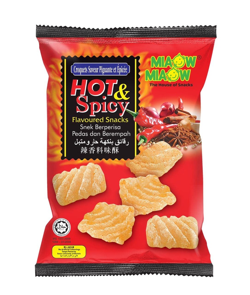 MIAOW MIAOW HOT & SPICY 50G