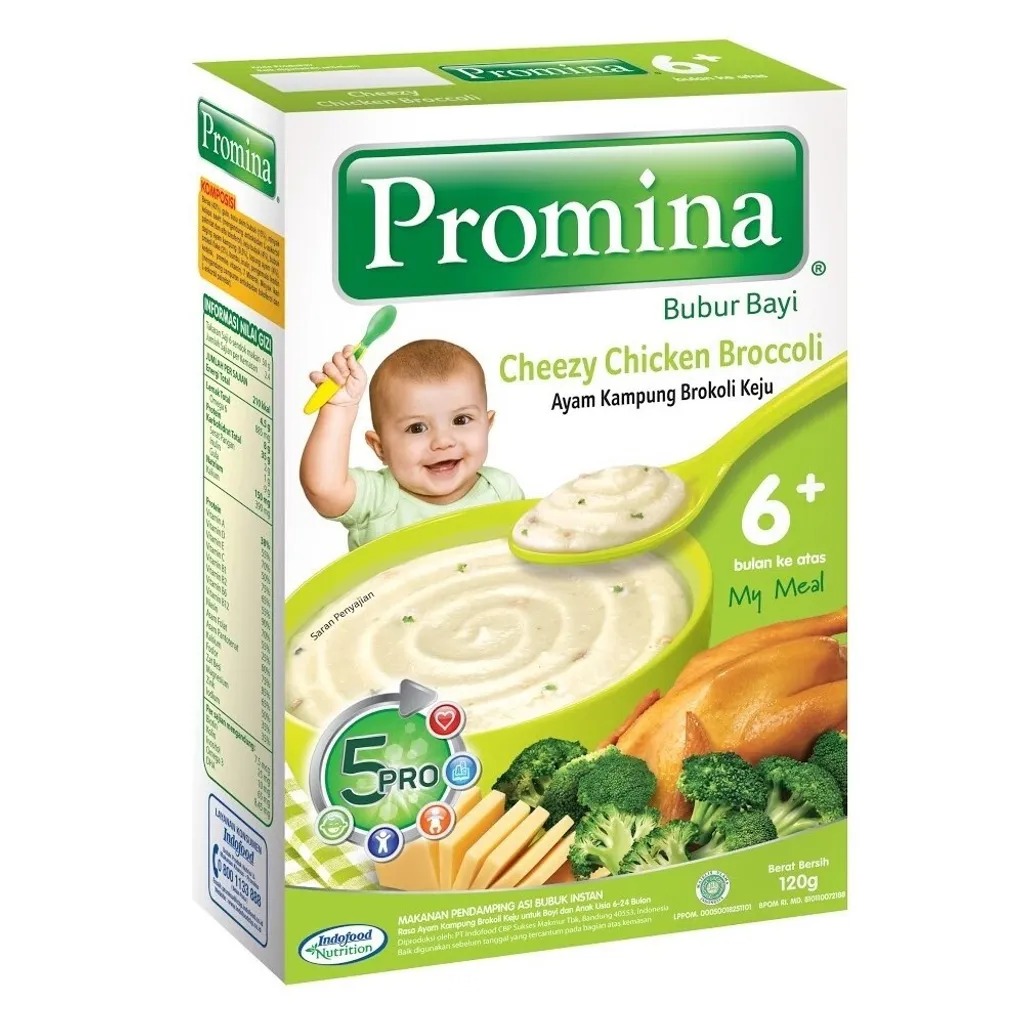 PROMINA CHEEZY CHICKEN BROCCOLI 120GM