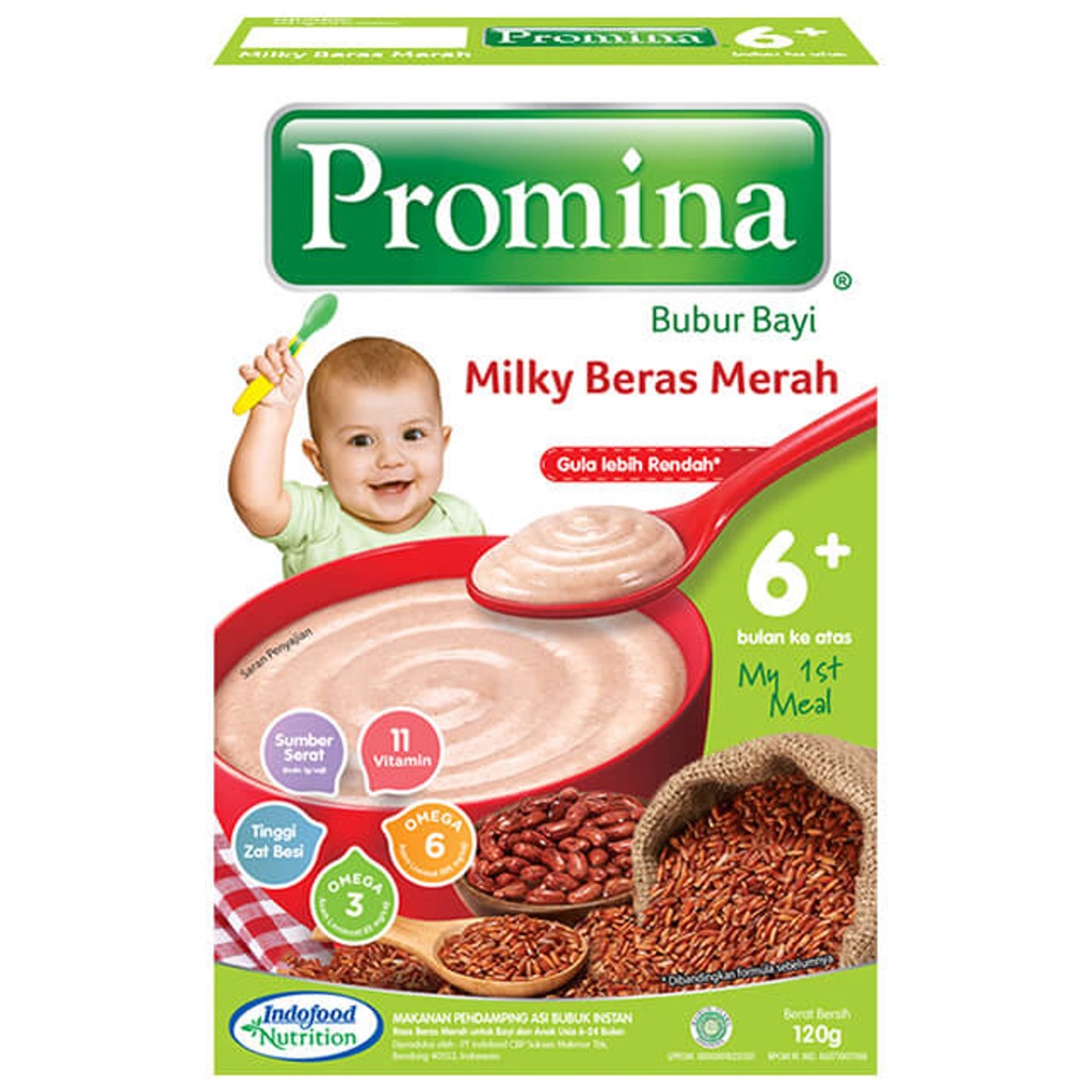 PROMINA MILKY BROWN RICE 120GM