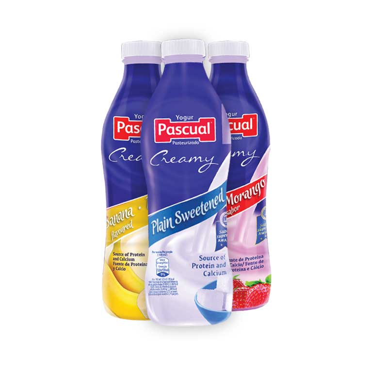 PASCUAL YOGURT DRINK PLAIN 750ML