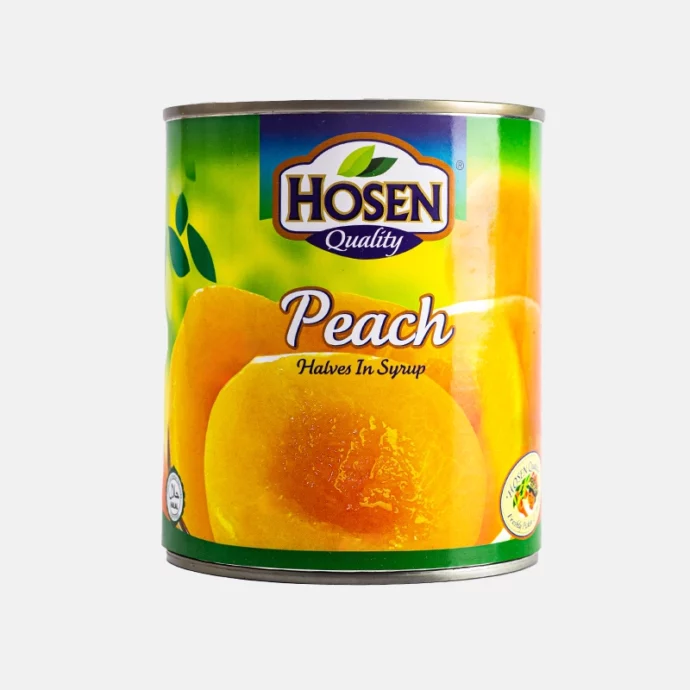 HOSEN PEACH HALVES (SA) 825 g