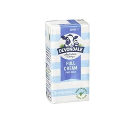 DEVONDALE FULL CREAM MILK 200ML