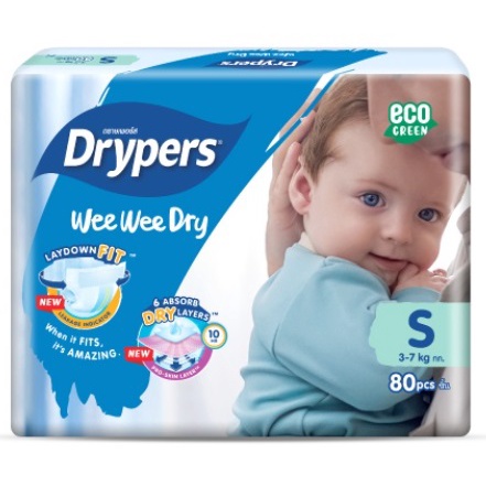 DRYPERS S MEGA (4*80'S) NEW PACKING