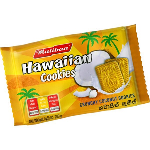 BIS- HAWAIIAN COOKIE 200G