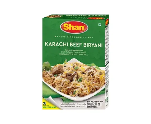 SHAN KARACHI BEEF BIRYANI MIX 60GM 
