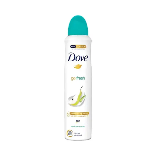 DOVE B/SPRAY PEAR & ALOE VERA SCENT 250ML 