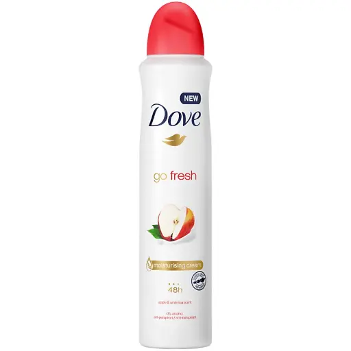 DOVE B/SPRAY APPLE & WHITE TEA 250ML 