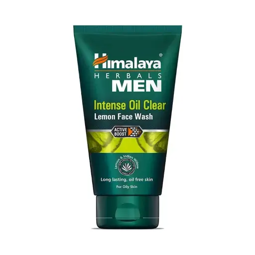 HIMALAYA MEN FACE WASH LEMON INTENCE OIL CLEAR 50ML 