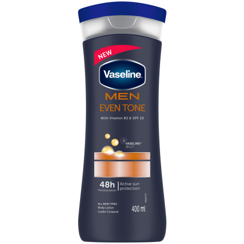 VASELINE B/LOTION MEN EVEN TONE  400ML 