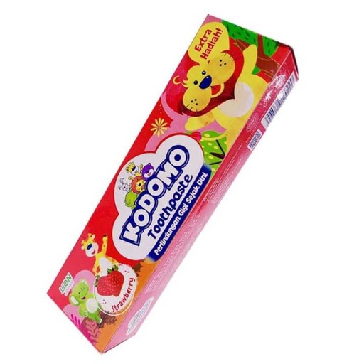 KODOMO KIDS TOOTH PASTE STRAWBERRY 45G