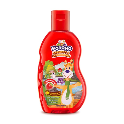 Kodomo Shampoo Strawberry 200 ml