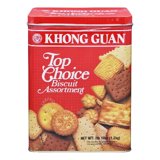 Khong Guan Top Choice Assorted Biscuits 1.2Kg